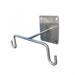 Portasueros de pared en acero inoxidable