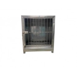 Jaulas en acero inoxidable – Raza grande, mediana, pequeña