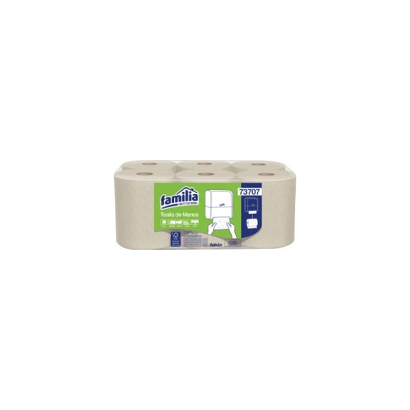 Toalla de papel rollo Elite x 100 mt x 6 unid
