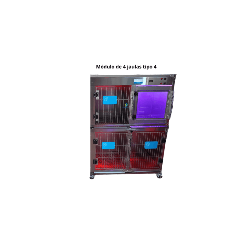 Jaulas en Acero Inoxidables por Módulo
