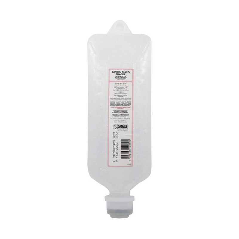 Manitol 20% Envase x 500 ml