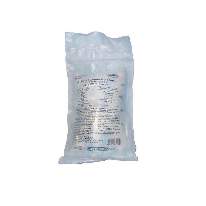 Solución Lactato de Ringer Hartmann 500ml