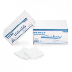 Gasas precortadas no estéril