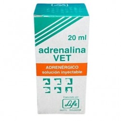 Adrenalina Vet Inyectable 20 ml