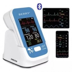 Monitor de signos vitales veterinario AM6200 con electrocardiograma
