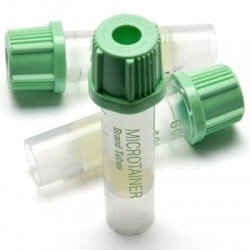 Tubo vacutainer verde