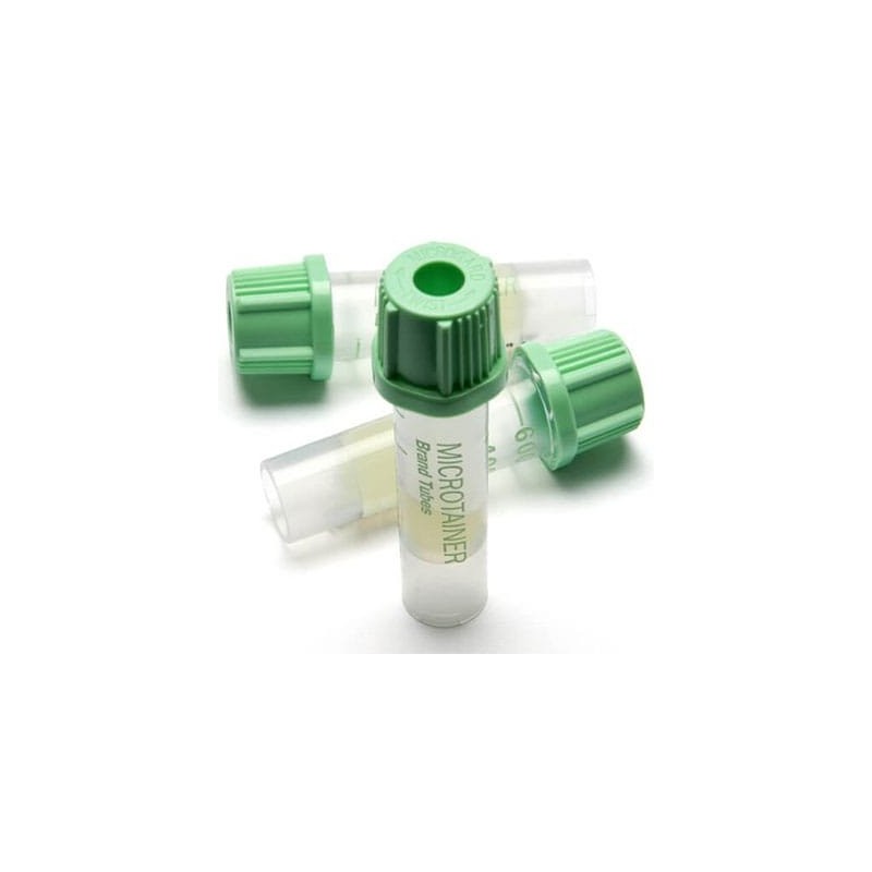 Tubo vacutainer verde